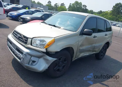 2003 Toyota Rav4 из США, поврежденный, VIN JTEGH20V930109314